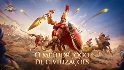 Ecrã de jogo de estratégia com mapa e exércitos